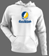 Central Oklahoma Stealie Premium Unisex Hoodie — Design: Central Oklahoma University of — White/Grey
