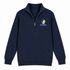 Central Oklahoma Stealie Premium Unisex Quarter-Zip — Design: Central Oklahoma University of — Navy