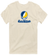 Central Oklahoma Stealie Premium Unisex T-Shirt — Design: Central Oklahoma University of — Sand