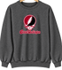 Central Washington Stealie Premium Unisex Crewneck — Design: Central Washington University — Dark Heather