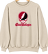Central Washington Stealie Premium Unisex Crewneck — Design: Central Washington University — Sand