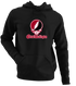 Central Washington Stealie Premium Unisex Hoodie — Design: Central Washington University — Black