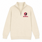 Central Washington Stealie Premium Unisex Quarter-Zip — Design: Central Washington University — Sand