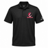Central Washington Stealie Premium Unisex Polo — Design: Central Washington University — Black