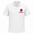 Central Washington Stealie Premium Unisex Polo — Design: Central Washington University — White