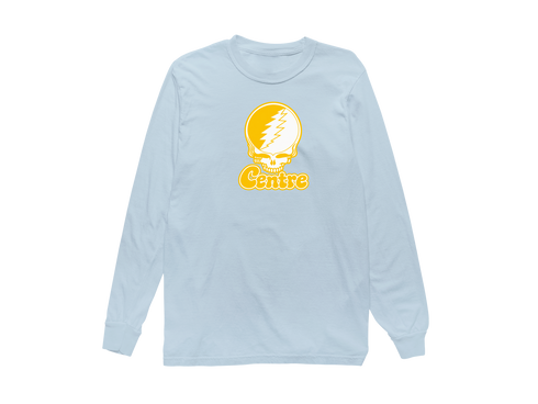 Centre Stealie Premium Unisex Long-Sleeve — Design: Centre College — Chambray
