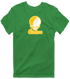 Centre Stealie Premium Unisex T-Shirt — Design: Centre College — Irish Green