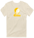 Centre Stealie Premium Unisex T-Shirt — Design: Centre College — Sand