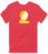Centre Stealie Premium Unisex T-Shirt — Design: Centre College — Heather Red