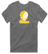 Centre Stealie Premium Unisex T-Shirt — Design: Centre College — Charcoal
