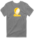 Centre Stealie Premium Unisex T-Shirt — Design: Centre College — Dark Heather