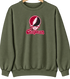 Chapman Stealie Premium Unisex Crewneck — Design: Chapman University — Military Green