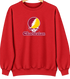 Charleston Stealie Premium Unisex Crewneck — Design: Charleston University of — Red