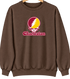 Charleston Stealie Premium Unisex Crewneck — Design: Charleston University of — Brown