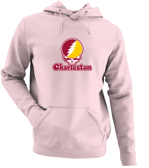 Charleston Stealie Premium Unisex Hoodie — Design: Charleston University of — Light Pink