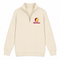 Charleston Stealie Premium Unisex Quarter-Zip — Design: Charleston University of — Sand