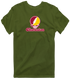 Charleston Stealie Premium Unisex T-Shirt — Design: Charleston University of — Military Green