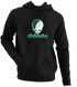 Charlotte Stealie Premium Unisex Hoodie — Design: North Carolina University of Charlotte — Black