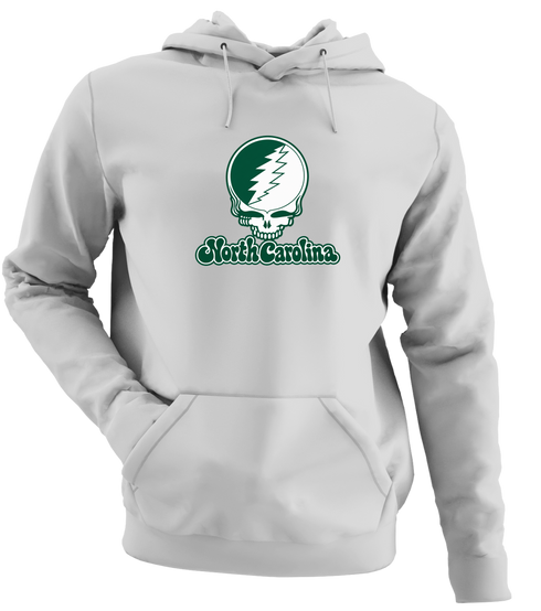 Charlotte Stealie Premium Unisex Hoodie — Design: North Carolina University of Charlotte — Sport Grey