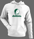 Charlotte Stealie Premium Unisex Hoodie — Design: North Carolina University of Charlotte — White/Grey