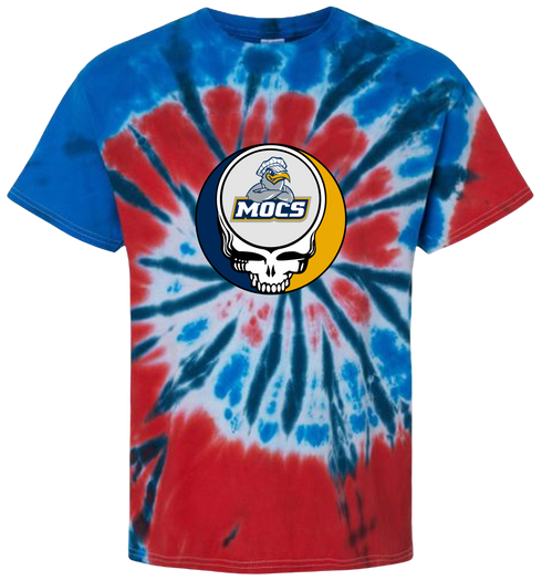 University of Chatanooga Stealie Tie-Dye T-Shirt
