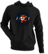Chicago Football Dancing Bear Premium Hoodie — Chicago Bears — Black