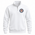 Chicago Football Dancing Bear Premium Quarter-Zip — Chicago Bears — White