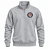 Chicago Football Dancing Bear Premium Quarter-Zip — Chicago Bears — Sport Grey