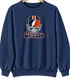 Chicago Helmet Stealie Premium Unisex Crewneck — Chicago Bears — Navy