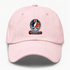 Chicago Helmet Stealie Premium Unisex Dad Hat — Chicago Bears — Pink