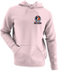 Chicago Helmet Stealie Premium Unisex Hoodie — Chicago Bears — Light Pink