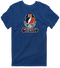 Chicago Helmet Stealie Premium Unisex T-Shirt — Chicago Bears — Navy
