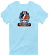 Chicago Helmet Stealie Premium Unisex T-Shirt — Chicago Bears — Light Blue