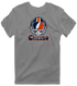 Chicago Helmet Stealie Premium Unisex T-Shirt — Chicago Bears — Dark Heather