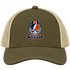 Chicago Helmet Stealie Premium Unisex Trucker Cap — Chicago Bears — Moss/Khaki