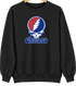 Chicago Baseball Stealie Grateful Dead Crewneck — Chicago Cubs — Black