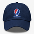 Chicago Baseball Stealie Grateful Dead Dad Hat — Chicago Cubs — Navy