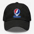 Chicago Baseball Stealie Grateful Dead Dad Hat — Chicago Cubs — Black