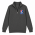 Chicago Baseball Stealie Grateful Dead Quarter-Zip — Chicago Cubs — Charcoal