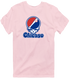 Chicago Baseball Stealie Grateful Dead T-Shirt — Chicago Cubs — Light Pink