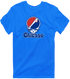 Chicago Baseball Stealie Grateful Dead T-Shirt — Chicago Cubs — Royal