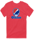 Chicago Baseball Stealie Grateful Dead T-Shirt — Chicago Cubs — Heather Red