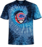 Chicago Cubs Crystal Stealie Tie-Dye T-Shirt