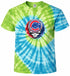 Chicago Cubs Crystal Stealie Tie-Dye T-Shirt