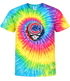 Chicago Cubs Crystal Stealie Tie-Dye T-Shirt