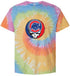 Chicago Cubs Stealie Tie-Dye T-Shirt