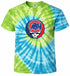 Chicago Cubs Stealie Tie-Dye T-Shirt