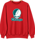 Chicago Stealie Premium Unisex Crewneck — Design: Chicago State University — Red
