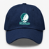 Chicago Stealie Premium Unisex Dad Hat — Design: Chicago State University — Navy