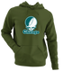 Chicago Stealie Premium Unisex Hoodie — Design: Chicago State University — Military Green